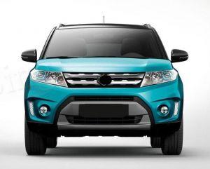 Накладки на решетку радиатора хромированные для SUZUKI VITARA 2015-